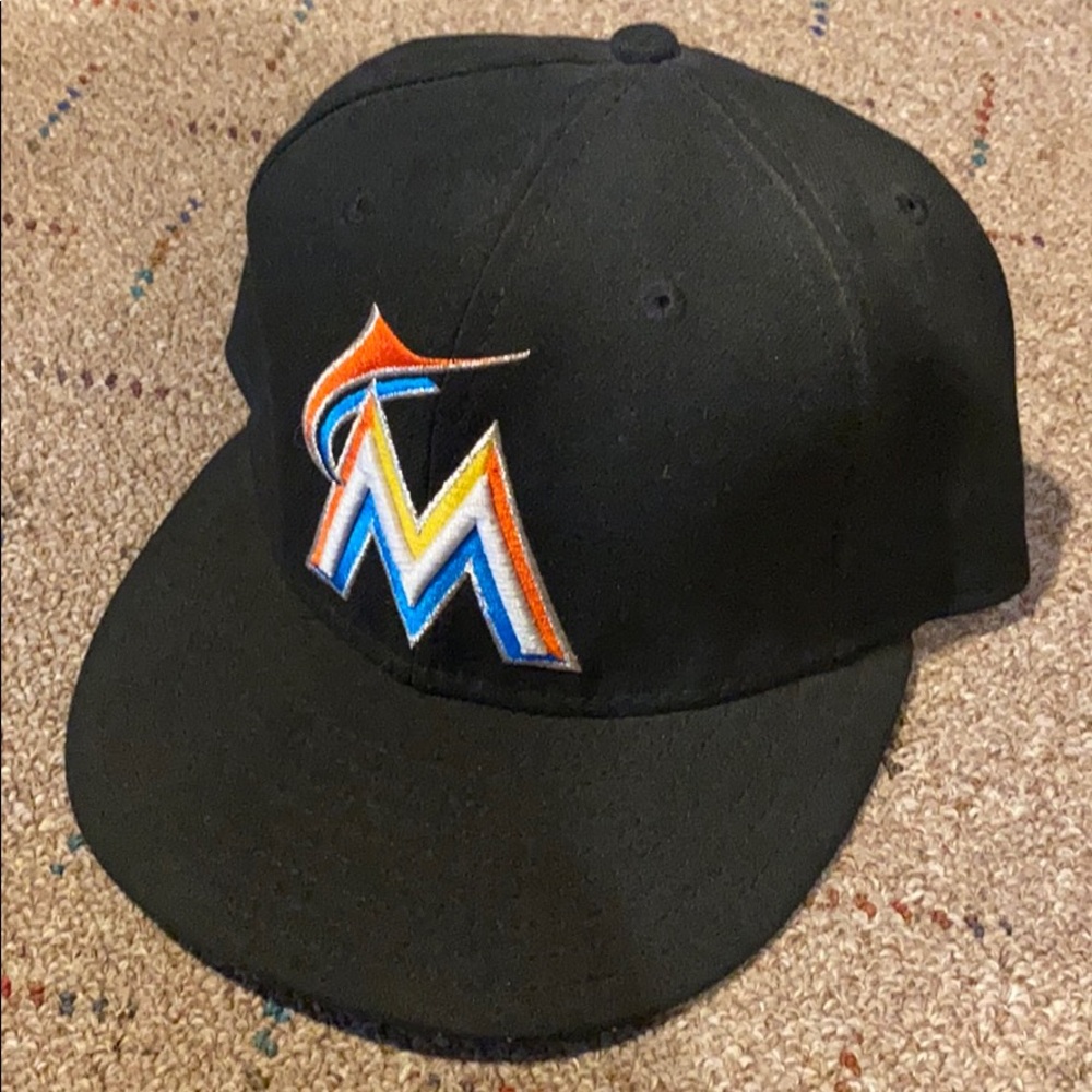 Miami Marlins  MLB New Era 59fifty fitted hat